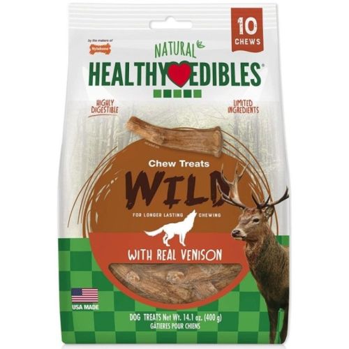 Nylabone Healthy Edibles Wild Antler Chews Venison