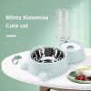 Pet Dog Cat Bowl Fountain Automatic Food Water Feeder Container For Cats Dogs Drinking Pet Articles  Pet Cat Water Dispenser